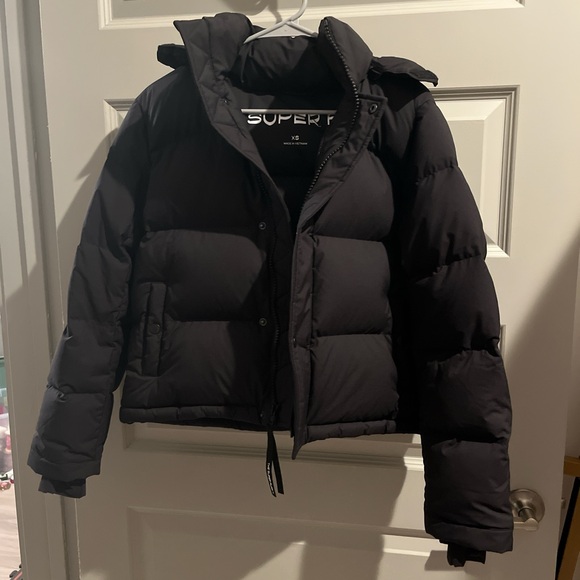 Aritzia the super puff shorty XS black - Picture 1 of 5